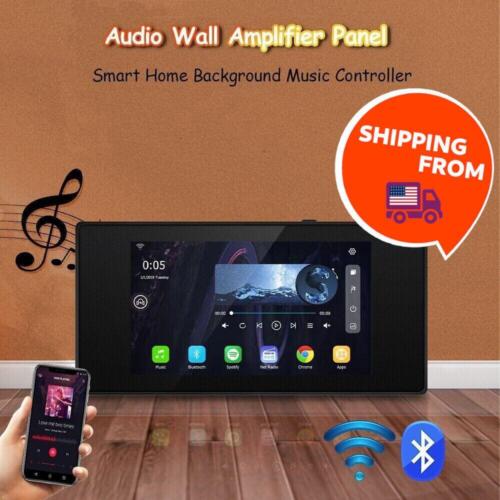 Amplificador de Pared de Audio WIFI HD Pantalla Táctil Panel de Música Control Sistema Android 8.1 - Imagen 1 de 14