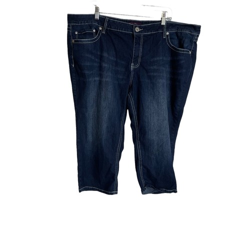 Royalty By YMI Capri Jeans Womens Plus 