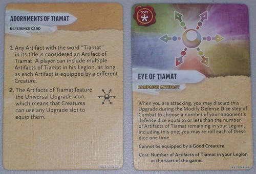 EYE OF BAHAMUT/TIAMAT Dungeons and Dragons D&D ATTACK WING Tyranny of month 2 - Bild 2 von 2
