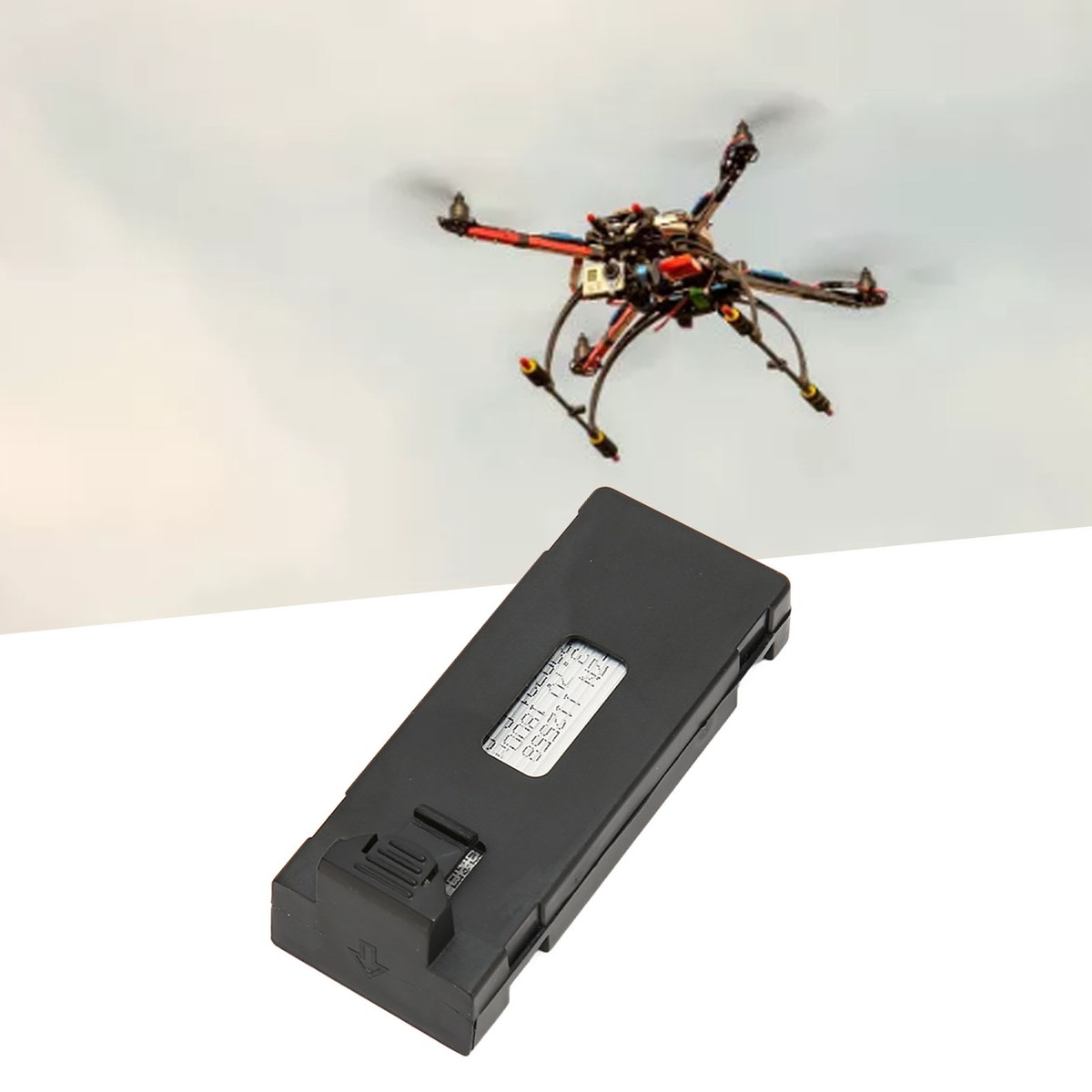 3.7V 1800mAh RC Drone Battery Replacement RC UAV Battery For E88