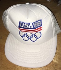 1988 USA olympics trucker hat authentic original