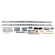 Decal Set for Massey-Ferguson MF 150 165 175 Tractor - Complete Sparex Kit 20 pc