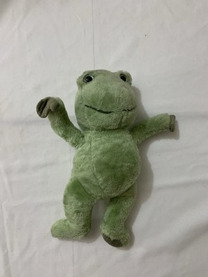 11.5'' Vintage Golden Bear Wind in the willows frog soft toy plush