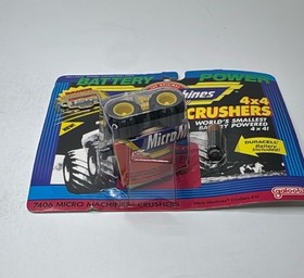 Micro Machines 4x4 Crushers Spuds #10 1990 Galoob Battery Powered NIB