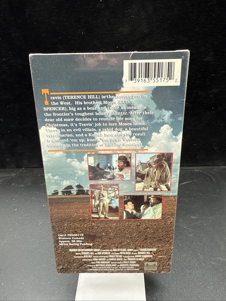 Troublemakers VHS, 1995 Super Rare!!! Promotional Screener Sealed!!! - Image 2 of 4