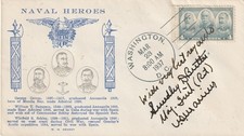 Signed 1937 FDC by USMC General Smedley Butler MOH winner