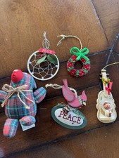 Christmas tree decorations 5 pieces