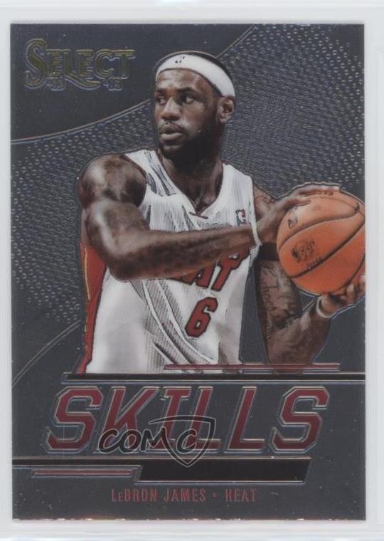 2013-14 Panini Select Skills LeBron James #11 06vc