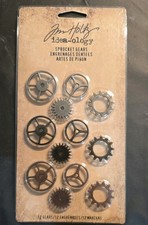 NEW Tim Holtz Idea-ology Embellishments Metal Mixed Media PICK ONE OF 28 TYPES 