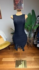 Black Sleeveless Bodycon Mini Dress