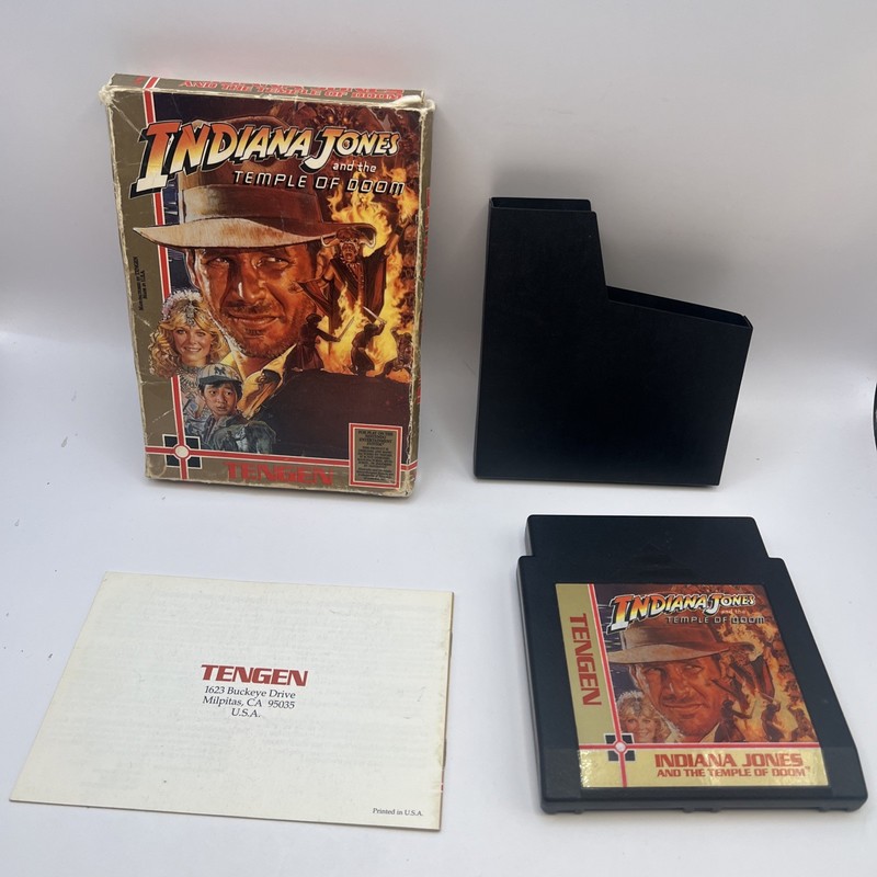 Indiana Jones and the Temple of Doom Atari 520St/1040ST/Mega Computer Video Game