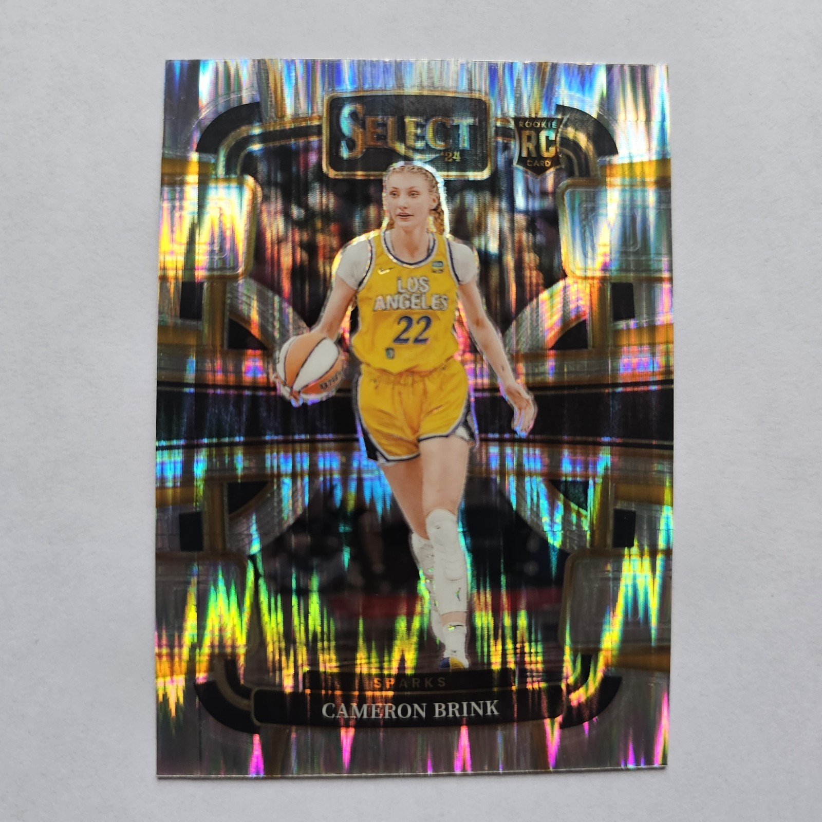 2024 Panini Select WNBA Cameron Brink Concourse #56 Silver Flash Prizm (RC)