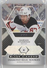 2021 Upper Deck Black Diamond Relic Rookie Gems Single /99 Marian Studenic 1q2
