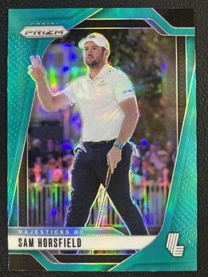 2025 PRIZM LIV GOLF- TEAL PRIZM SERIAL NUMBERED /275- SAM HORSFIELD #13