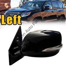Left Rearview Mirror Electric Folding 9Pin For Lexus LX570 GC460 GX470 2009-2020