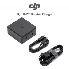 DJI 100W Desktop Charger   Dual USB  C Fast Charge for Mavic 3/Air 3/Avata