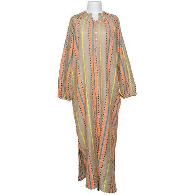 Valérie Khalfon, Maxikleid, Größe: 40, Beige/Mehrfarbig, Baumwolle #woz