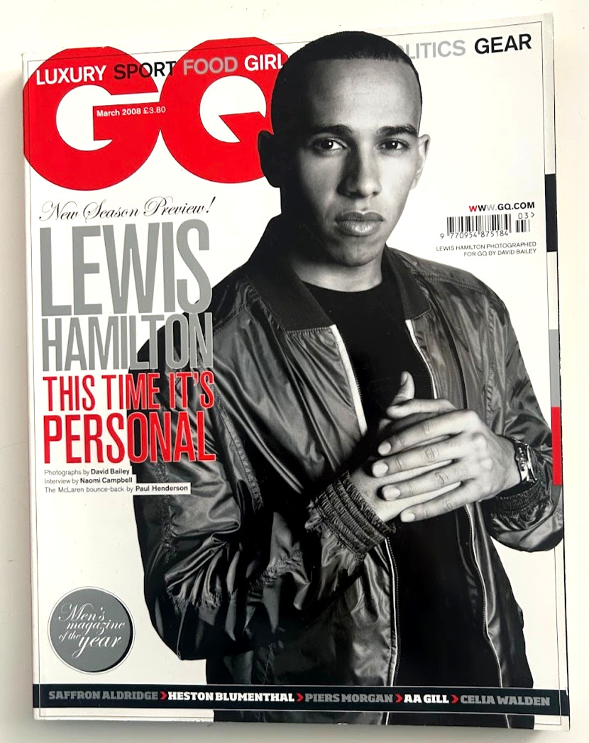 GQ Magazine: March 2008 - Lewis Hamilton