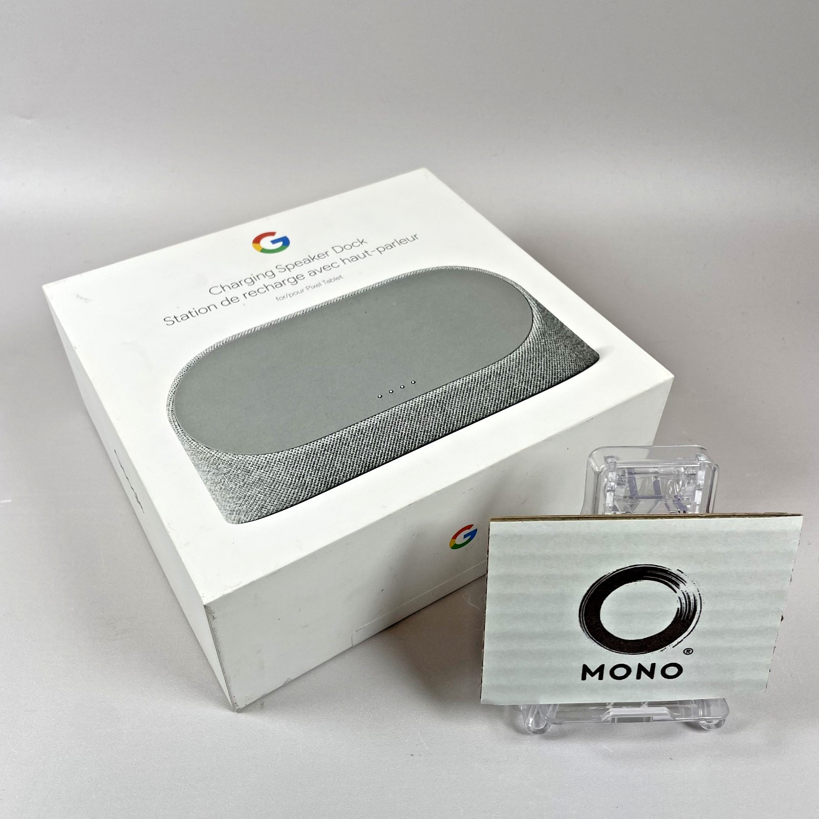 Base de altavoz de carga para tableta Google Pixel GA03944-US gris avellana nueva de Japón