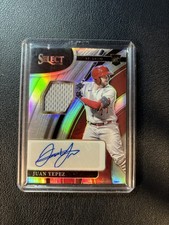 2022 Panini Select - Rookie Jersey Autographs Juan Yepez #RJA-JY Holo Prizm /99