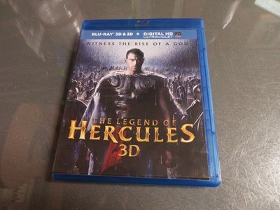 The Legend of Hercules (3D Blu-ray, 2014) *NO DIGITAL*Kellan Lutz