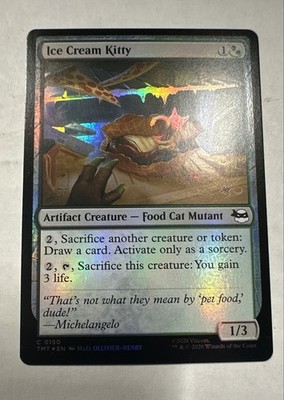 Ice Cream Kitty Teenage Mutant Ninja Turtles Foil