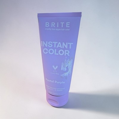 BRITE Instant Semi-Permanent Hair Color Pastel Purple 3.38 oz Moisturizing NEW