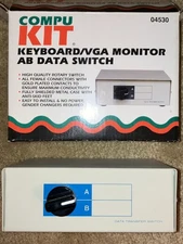 A-B Data Transfer Switch VGA MONITOR/KEYBOARD