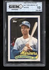 Ken Griffey Jr. Rookie 1989 Topps Traded #41T RC Card MLB Mariners GEM MINT 10