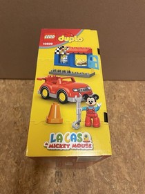 Lego DUPLO 10829 Disney Jr. Mickey's Workshop Mickey Mouse Clubhouse & Race Car