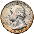 1954 D Toned Washington Quarter NGC MS 67 See Video Toning Silver Coin 25C