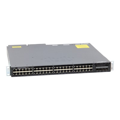Cisco Catalyst WS-C3650-48FD-L 48-Port RJ-45 PoE+ 2x 10G SFP+ 2x SFP Switch