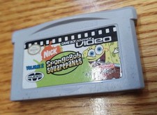 GBA Video SpongeBob SquarePants Volume 2 Nintendo GameBoy Advance, 2004