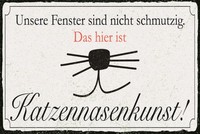 Holzschild 30X40 Cm Katzennasenkunst Schild Deko Geschenk Schild