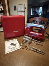 Cooks Essentials 5-Speed Hand Mixer Red 250 W...