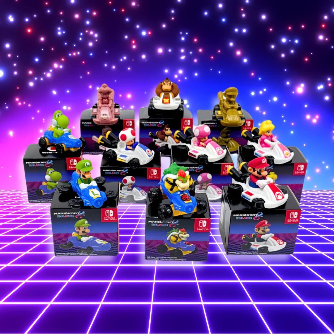 McDonald's 2024 Mario Kart 8 Deluxe Toy - 10 Karts [Full Set] | eBay