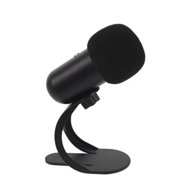 Audio Microphone Usb Music Studio Desktop with Mute Button Stand