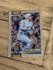 2026 Topps Series 1 Celebration Jac Caglianone #138 Confetti Parallel RC, Royals