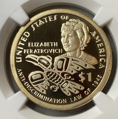 2020 S Sacagawea Dollar Anti- Discrimination Law NGC PF 70 UC