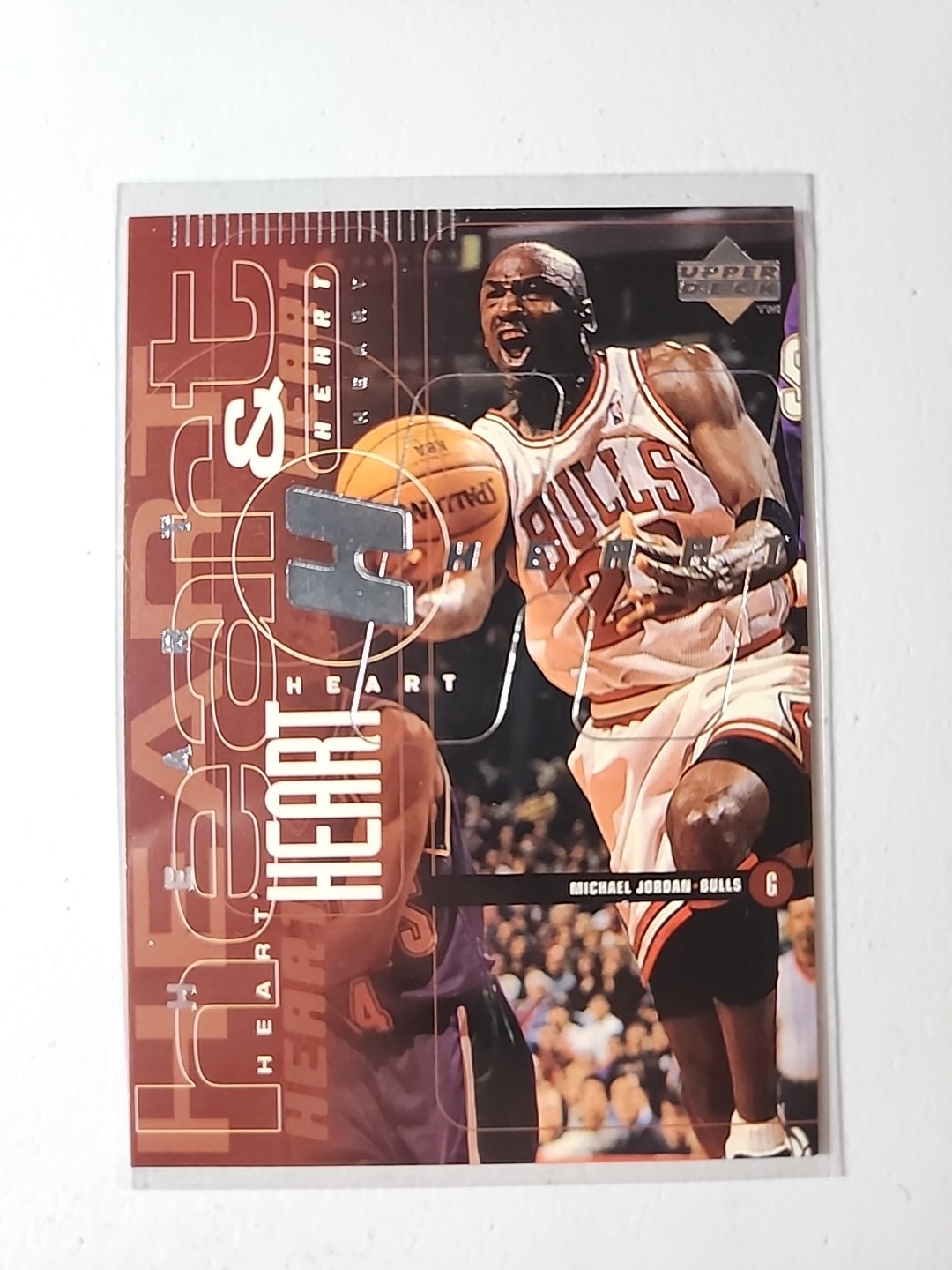 1998 Upper Deck: # 26 Michael Jordan Heart And Soul NM-MT OR BETTER