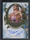 2025 Topps Royalty WWE Bret "Hit Man" Hart #GHA-HMH Golden Hall Auto /99