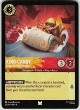 King Candy Sugar Rush Nightmare 23/204 Reign of Jafar Disney Lorcana