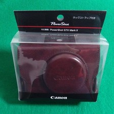 Genuine leather digital camera case for Canon Powershot G7 X Mark II Unused   