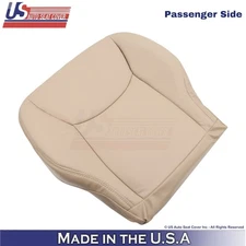 2002-2006 For Mercedes-Benz S-Class Leatherette Passenger Bottom Seat Cover Java