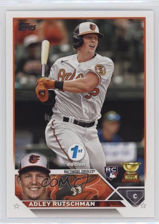 2023 Topps Series 1 1st Edition Adley Rutschman #250 Rookie RC 04xc