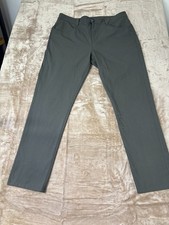 Vuori Meta Athletic Slim Fit Pants Performance Stretch Mens 32 Green 5-Pocket