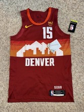 Nikola Jokic Jersey Nike Jordan 44 Authentic Medium Denver Nuggets City NBA