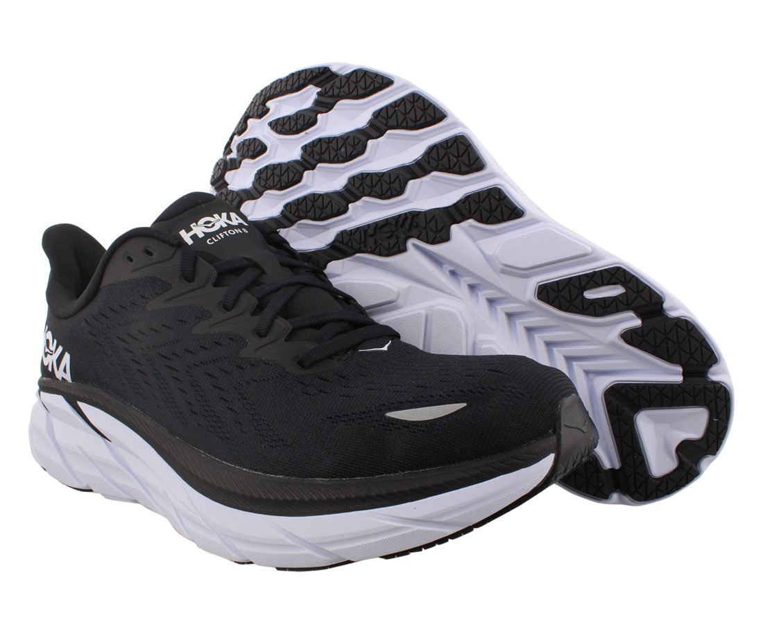 HOKA Clifton 8 Mens Shoes Size 10 Color BlackWhite 33990₽