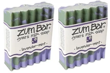 Zum Bar Goat's Milk Soap Lavender Mint 2 Pack