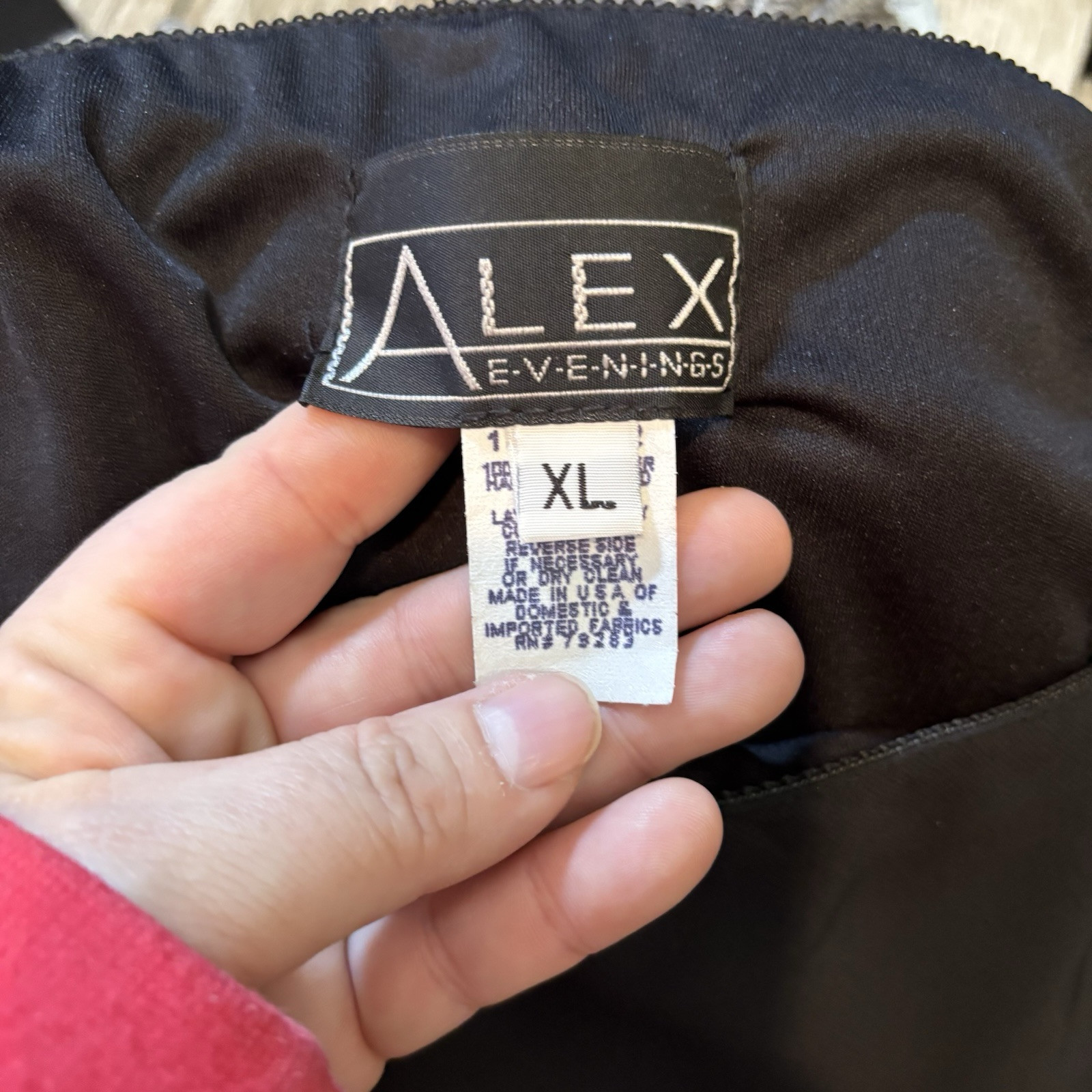 Alex Evenings Women’s Black Below Knee Length Ski… - image 3